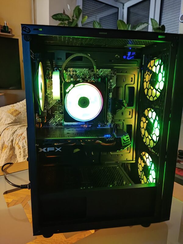 Gaming PC R5-2600/RX 580