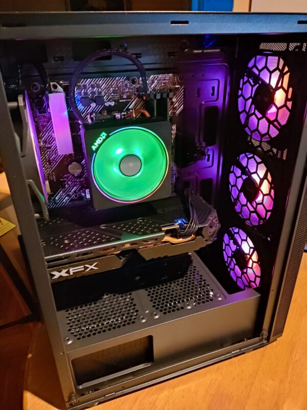 Gaming PC R5-2600/RX 580