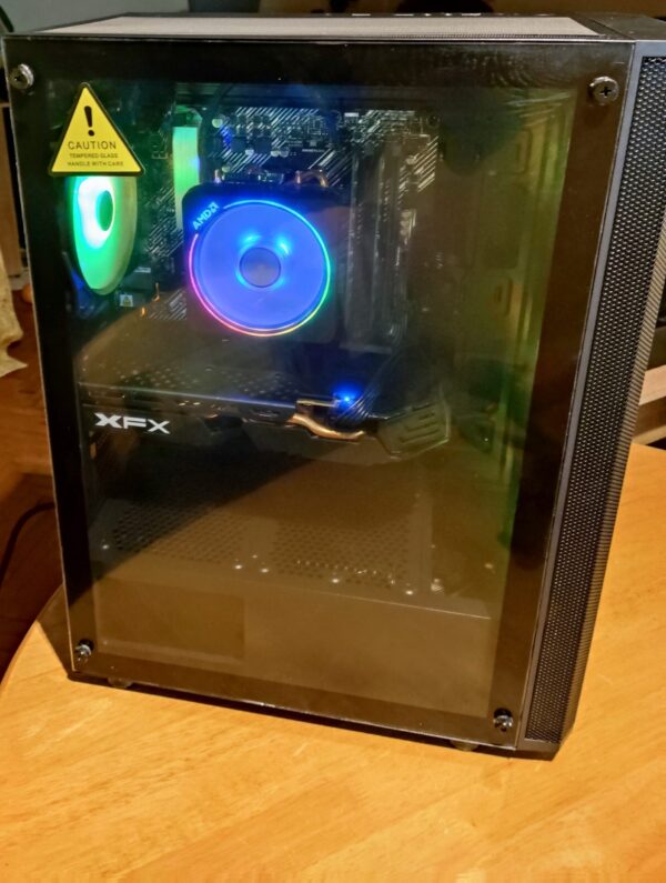 Gaming PC R5-2600/RX 580