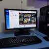 Office компјутер со монитор, тастатура и маус